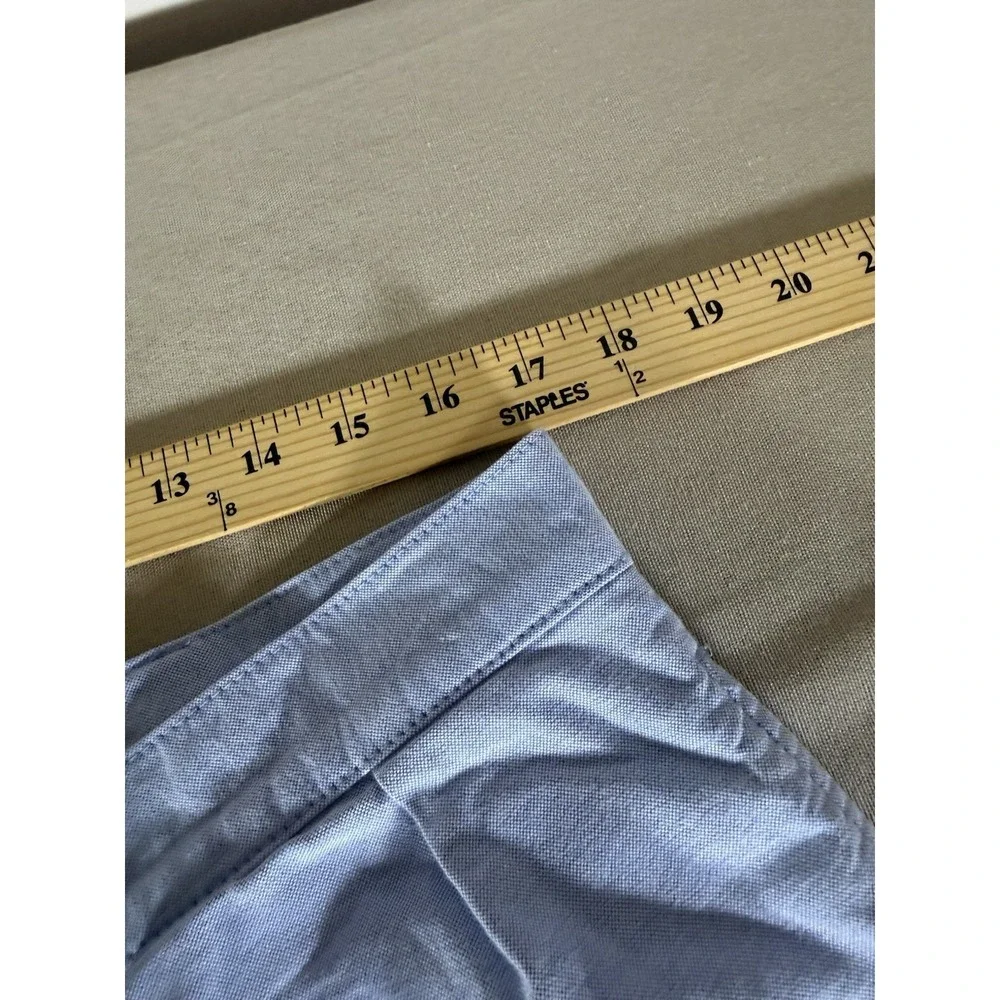 VINTAGE Polo Ralph Lauren Tyler Shorts Size 36 Blue 9 Inch Preppy Mens